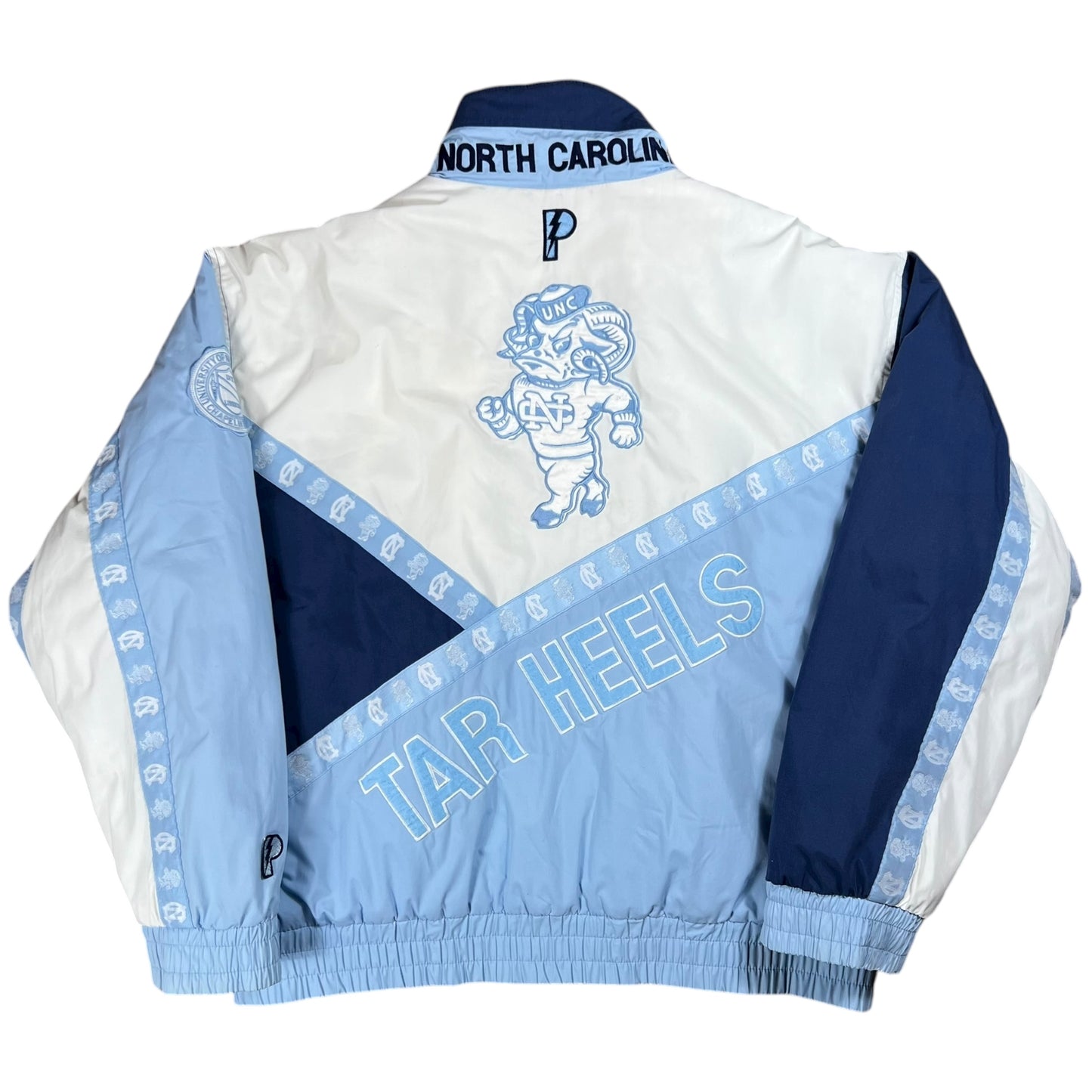 Vintage 90s Pro Player North Carolina Tar Heels UNC puffer jacket (L)