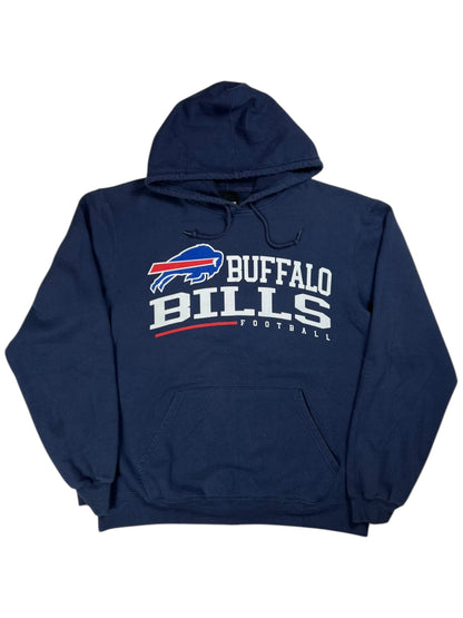 Vintage Y2K Buffalo Bills faded NFL hoodie (L)