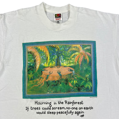 Vintage 90s Jane If Trees Could Scream, No-One On Earth Would Sleep Peacefully Again art tee (XL)