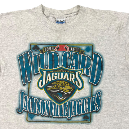 Vintage 1996 Jacksonville Jaguars Wild Card NFL tee (XL)