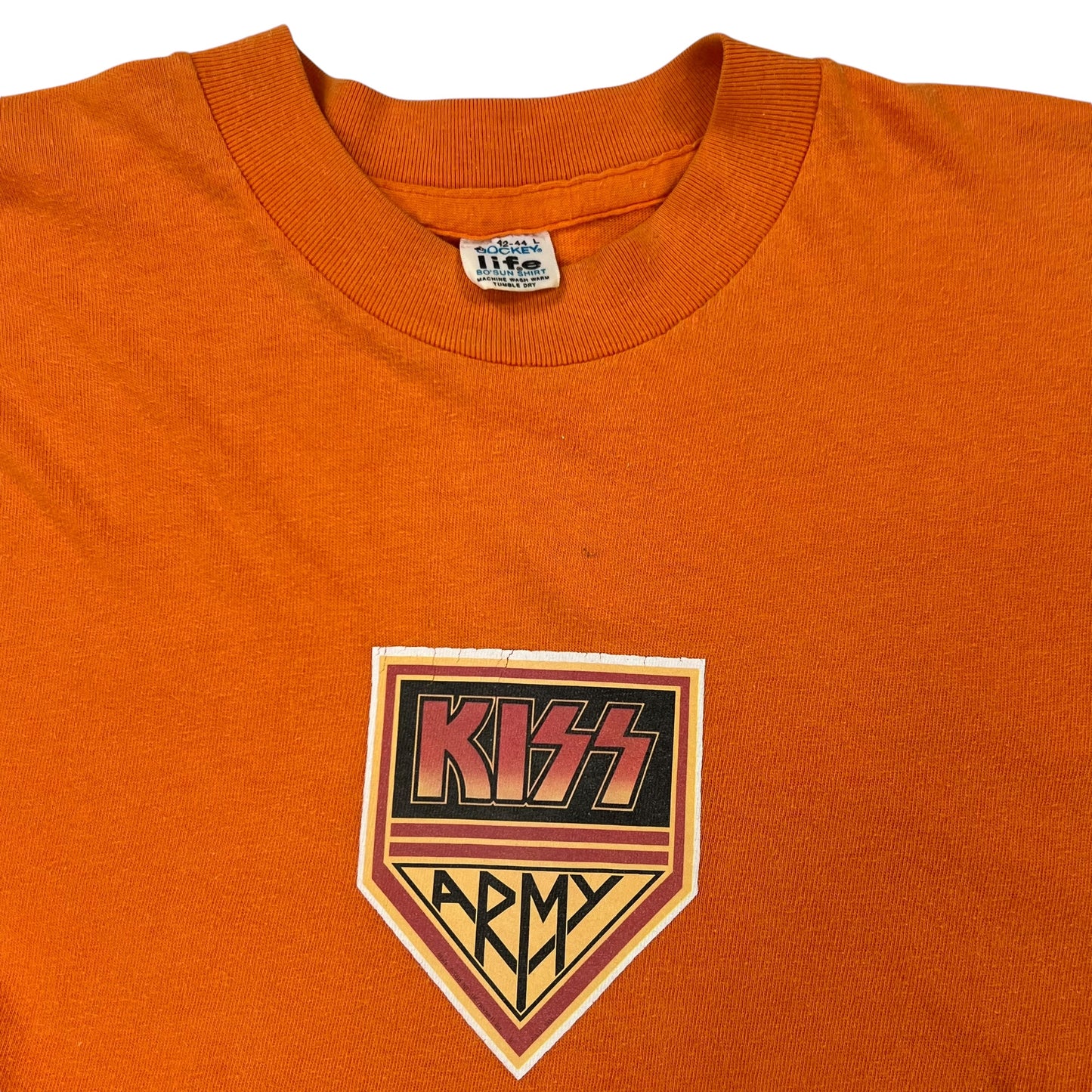 Vintage 1970s KISS Army band tee (M)