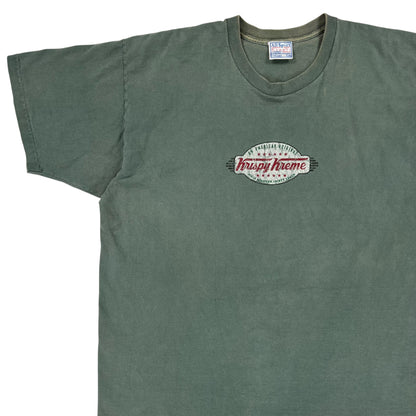 Vintage 90s Krispy Kreme donuts faded tee (XL)