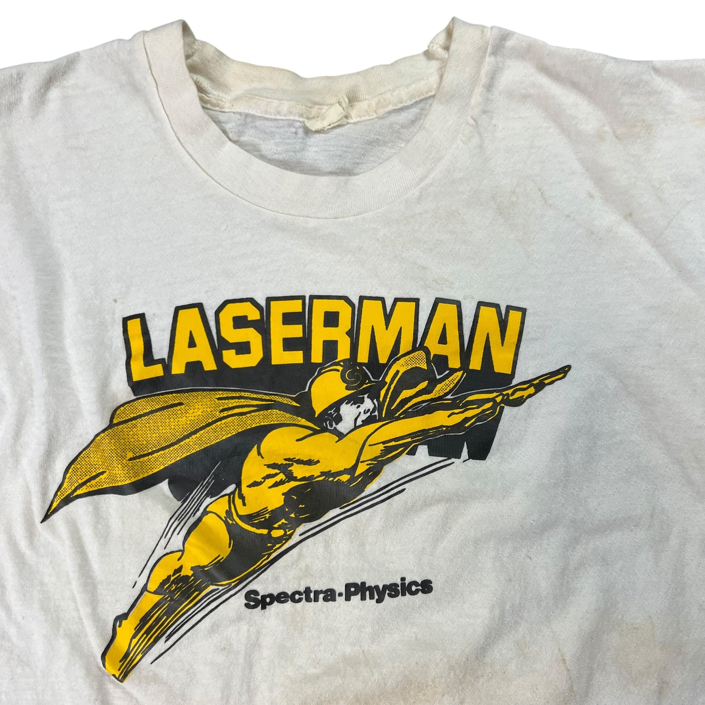 Vintage 1970s Laserman Spectra Physics tee (M)