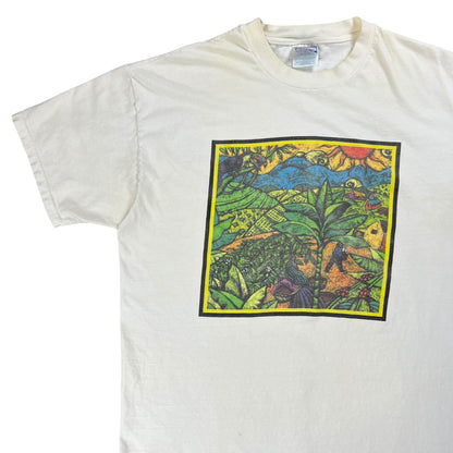 Vintage 90s The Coffee Beanery LTD art tee (XL)