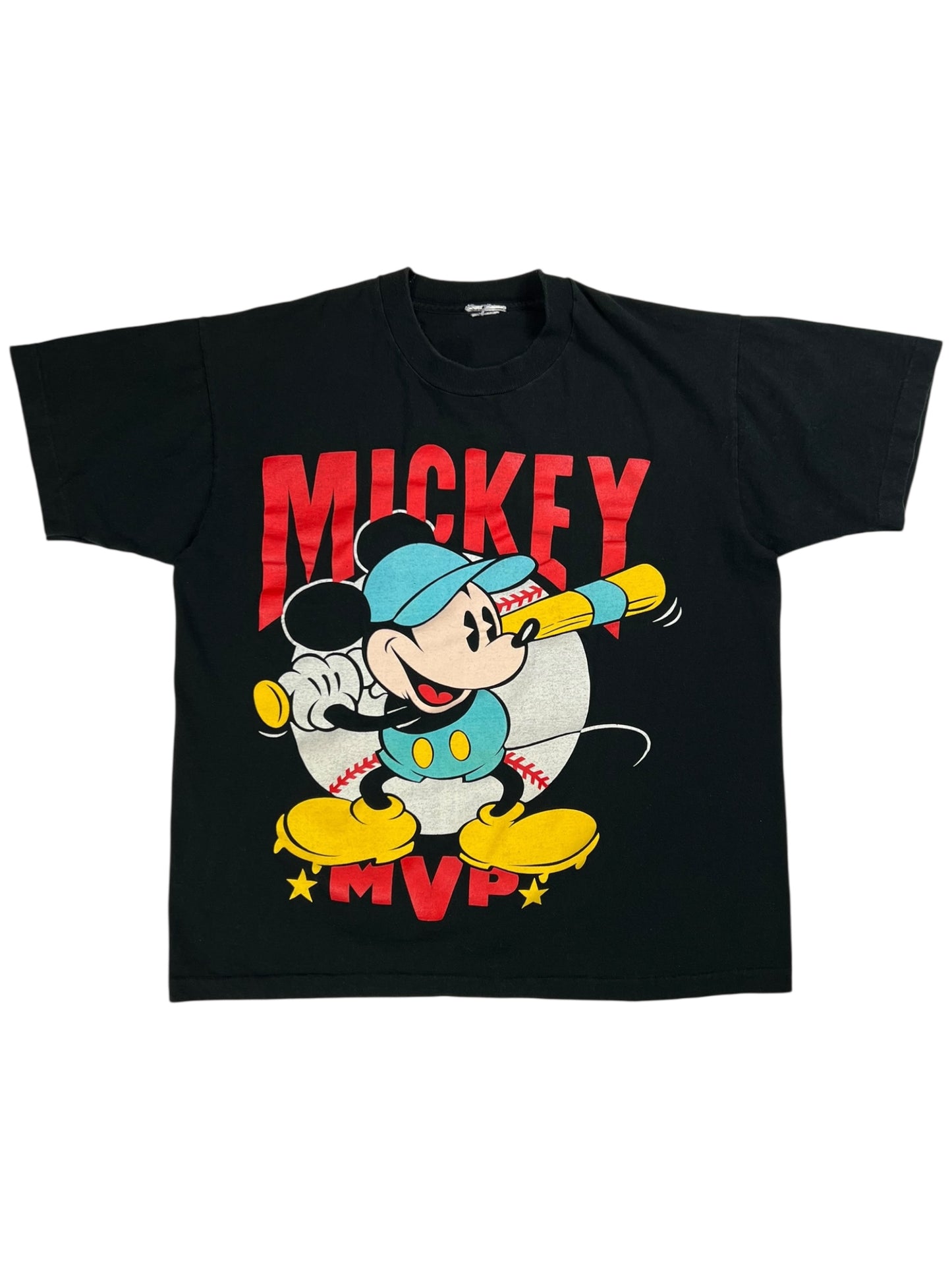 Vintage 90s Disney Mickey Mouse MVP baseball tee (L)