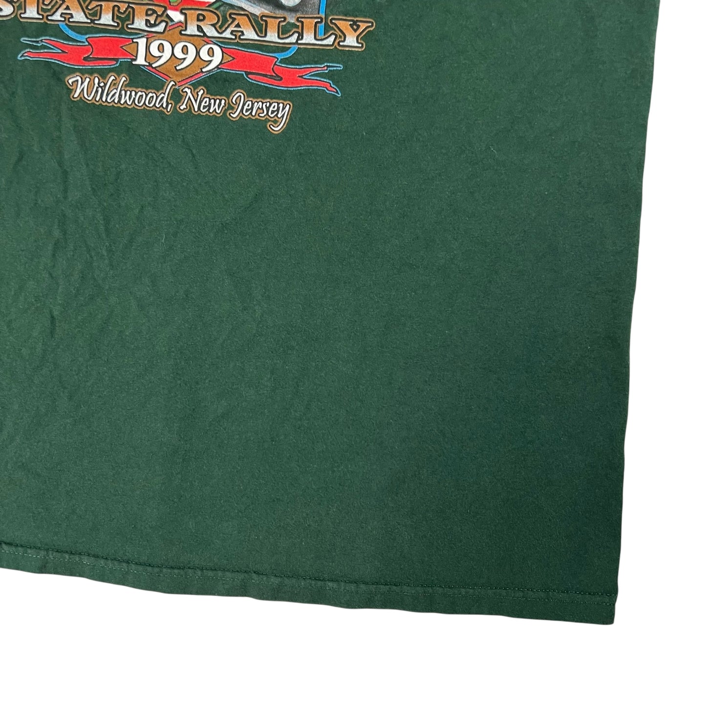 Vintage 1999 Harley Davidson New Jersey State Hog rally tee (XL)