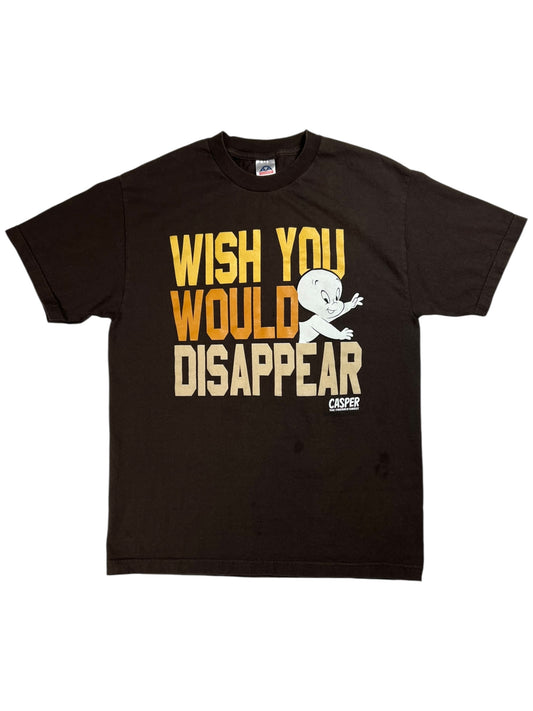 Vintage Y2K Casper The Ghost Wish You Would Disappear tee (L)