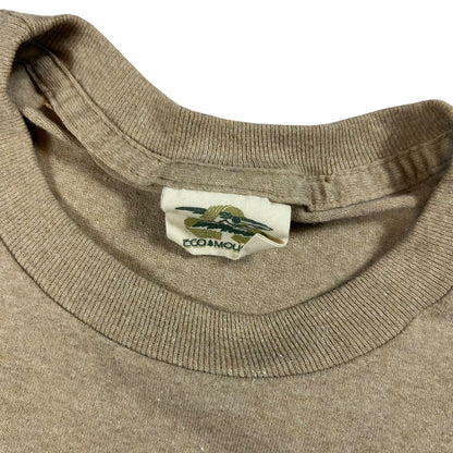 Vintage 90s Acadia National Park animal tracks tee (XL)