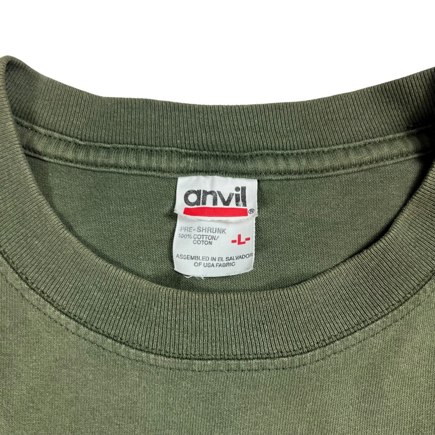 Vintage 2003 Foo Fighters One By One tour faded band tee (L)