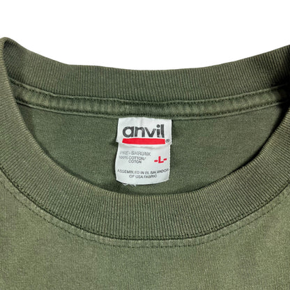 Vintage 2003 Foo Fighters One By One tour faded band tee (L)