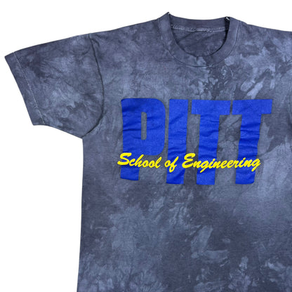 Vintage 90s Pitt School of Engineering University of Pittsburgh over dye tee (M)