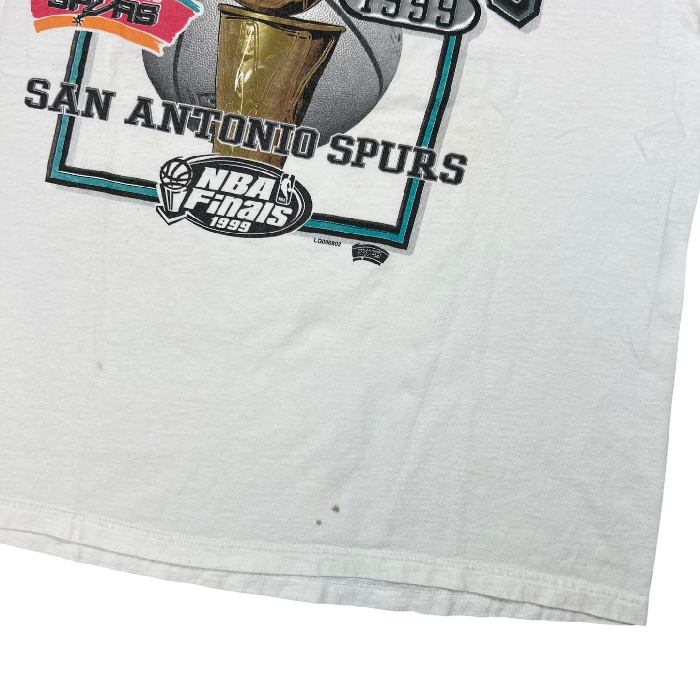 Vintage 1999 San Antonio Spurs NBA champions tee (XL)
