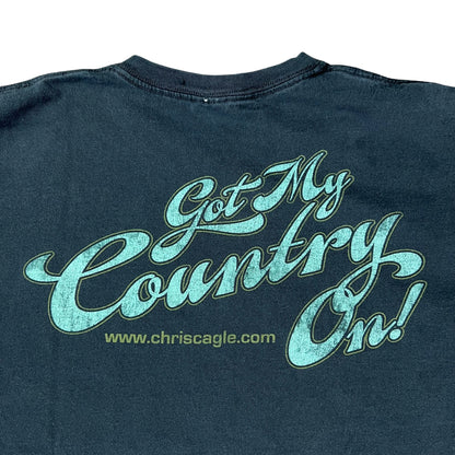 Y2K Chris Cagle country tour tee (L)