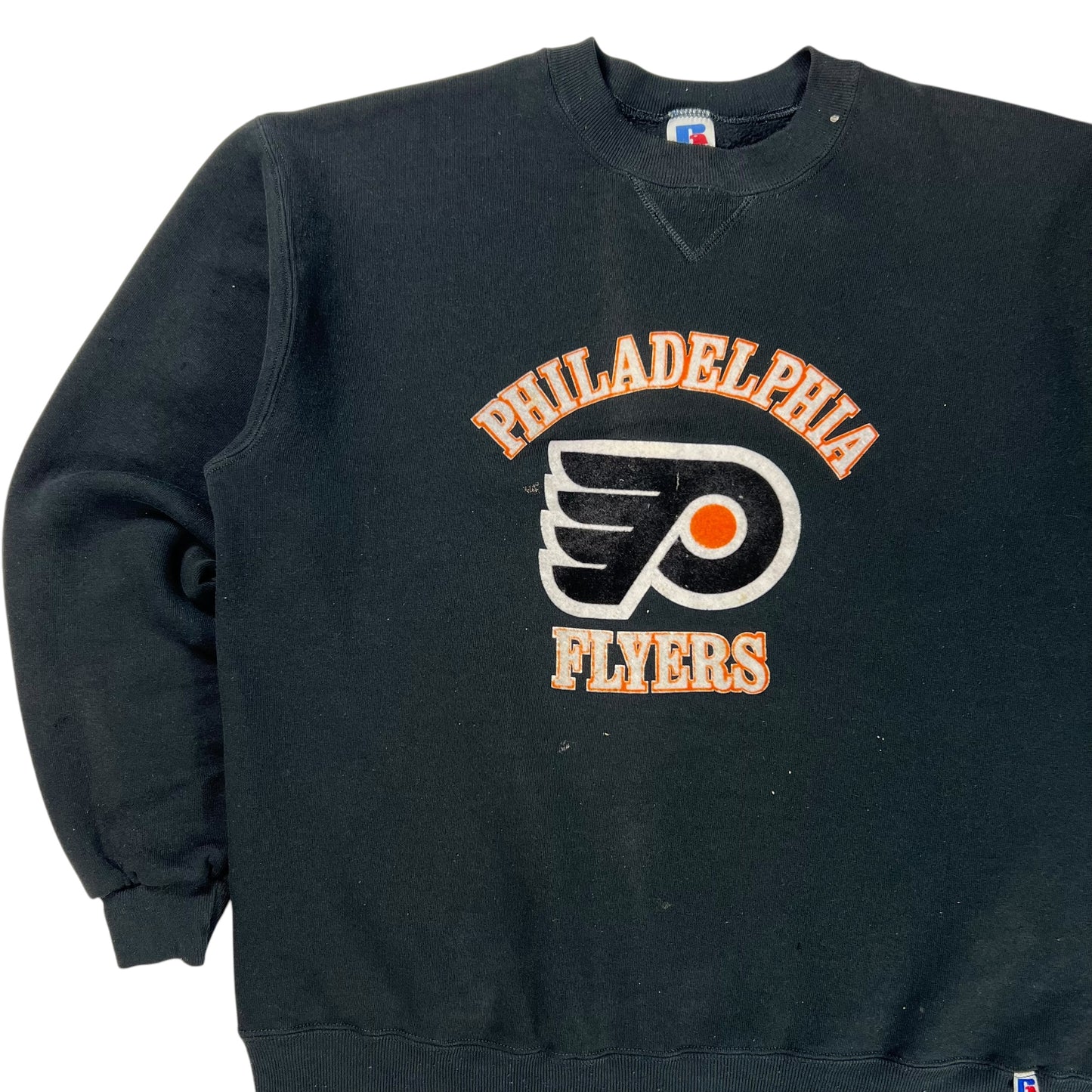 Vintage 80s Russell Athletic Philadelphia Flyers crewneck (L)