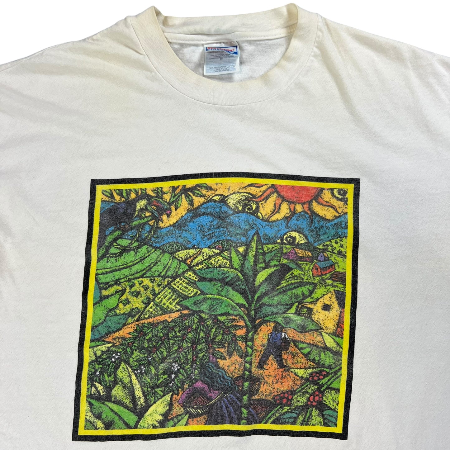 Vintage 90s The Coffee Beanery LTD art tee (XL)