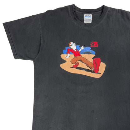 Vintage 90s Keep On Truckin’ Robert Crumb parody tee (L)