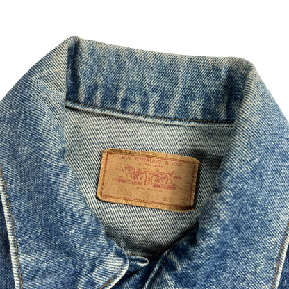 Vintage 80s Levi’s Grateful Dead Aoxomoxoa hand painted denim jacket (M/L)