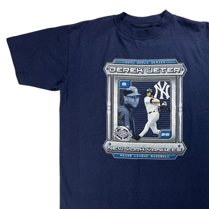 Vintage 2001 New York Yankees Derek Jeter World Series tee (M)
