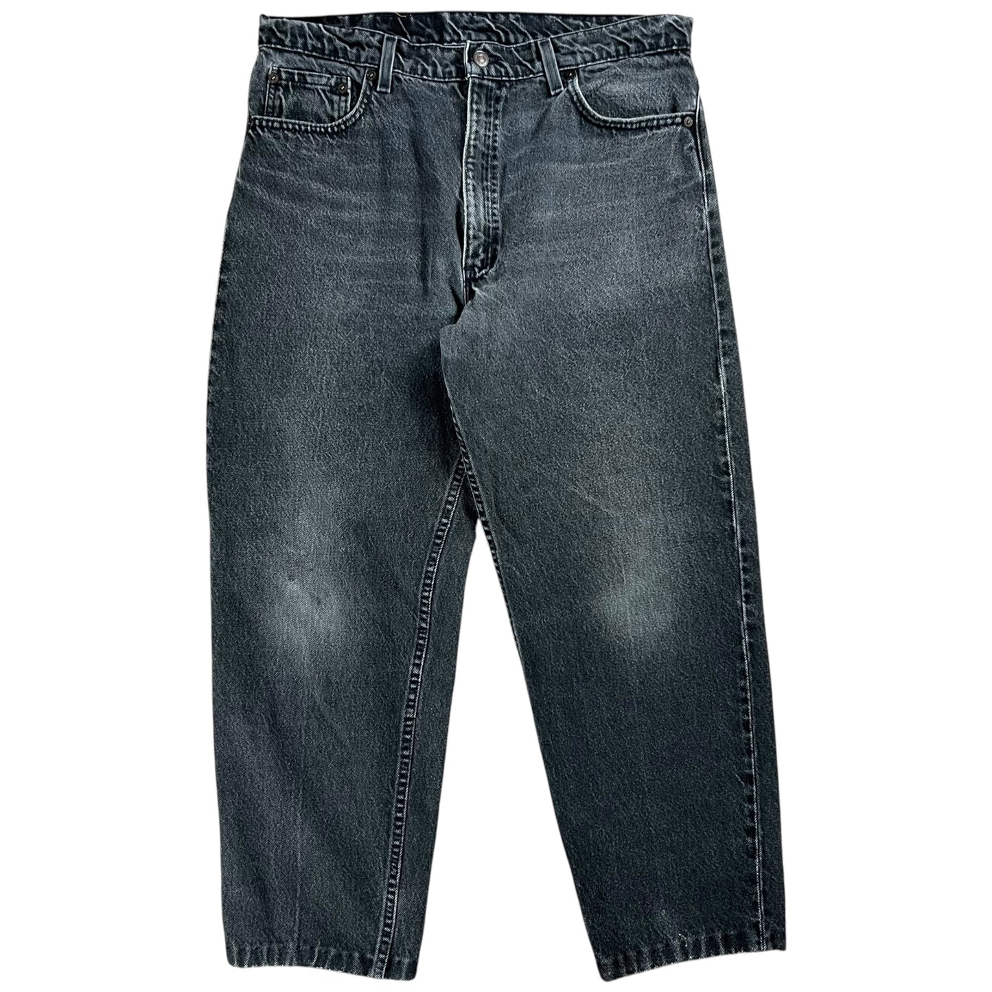 Vintage 90s Levi’s 550 black denim jeans (34x27)