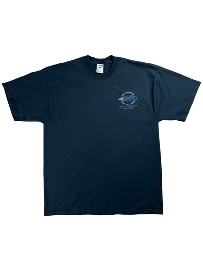 Vintage 2006 A Ride to Remember Police memorial biker tee (L)
