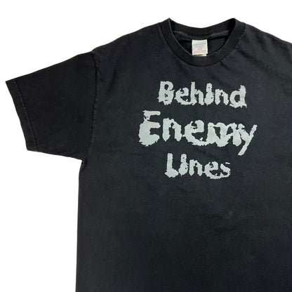 Vintage Y2K Behind Enemy Lines Pittsburgh Punk Band tee (L)