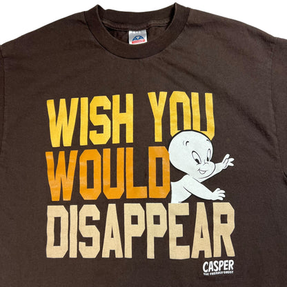 Vintage Y2K Casper The Ghost Wish You Would Disappear tee (L)