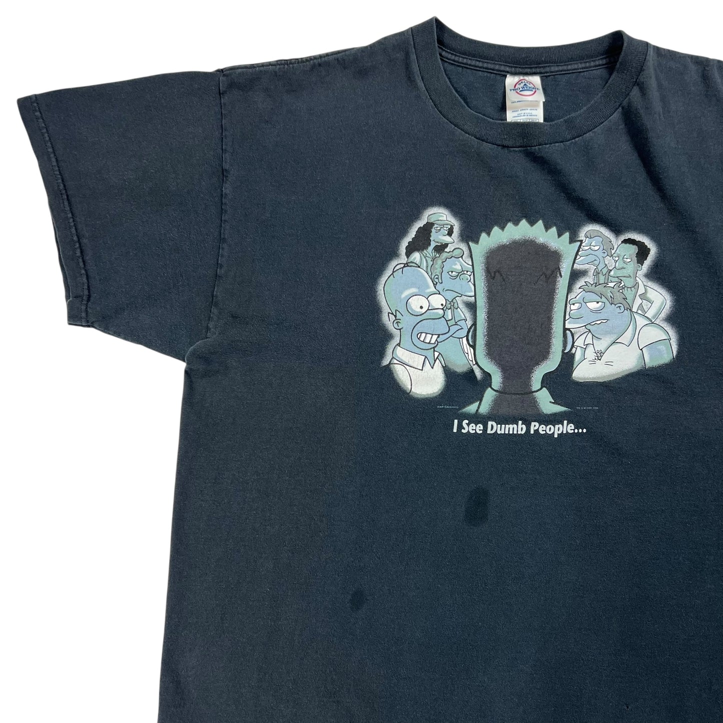Vintage 2001 The Simpsons “I See Dumb People…” tee (L)
