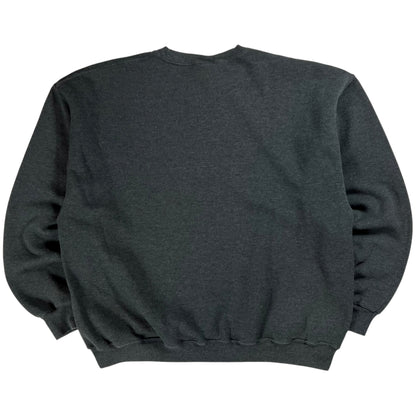 Vintage Y2K Russell Athletic grey blank crewneck (XL)
