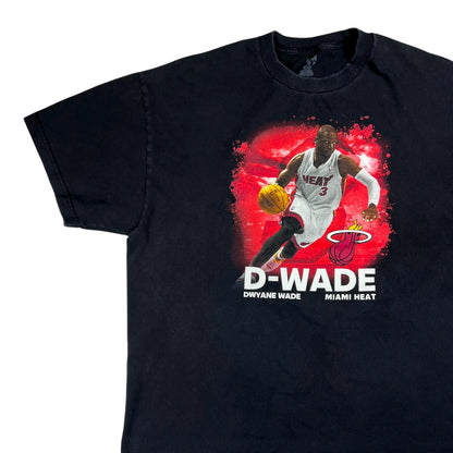 Y2K Miami Heat D-Wade Dwayne Wade NBA tee (XXL)