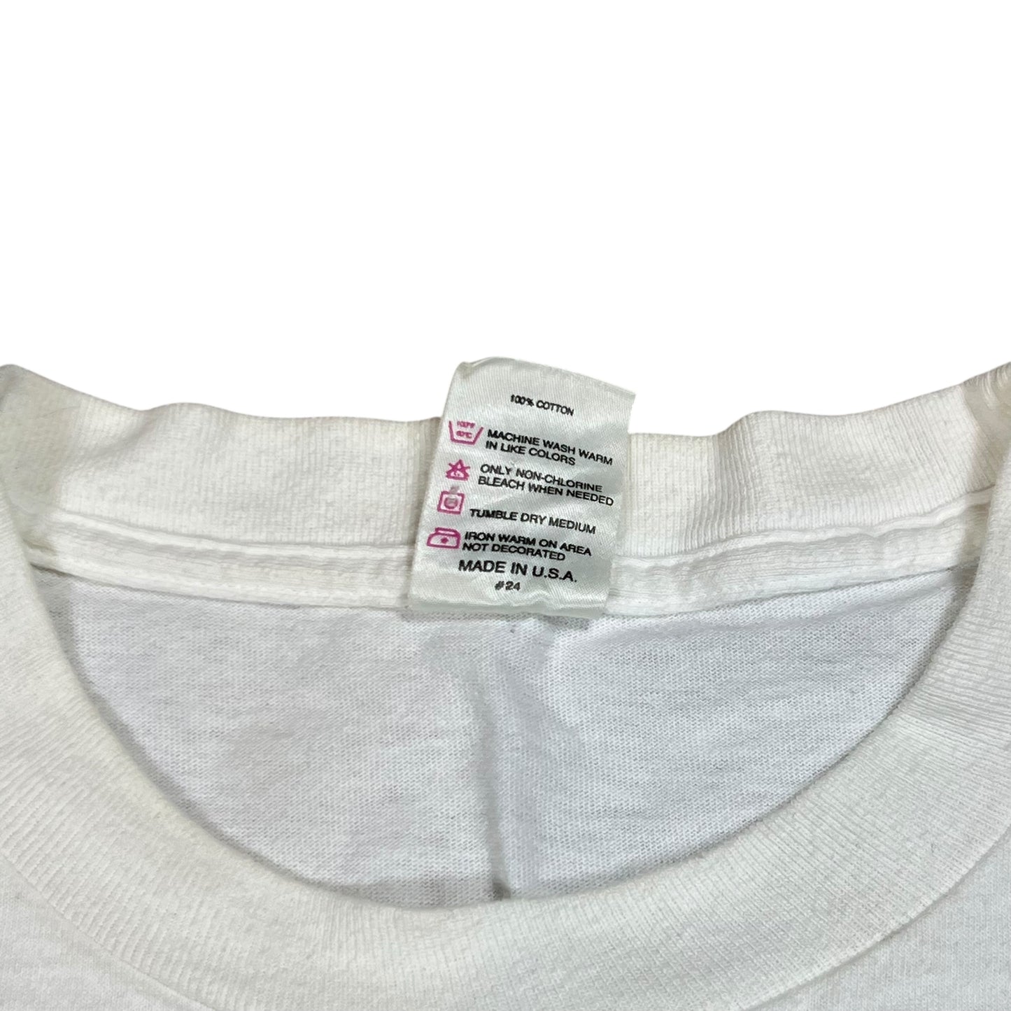 Vintage 1990 Frankenmuth Michigan flowers wrap around print tee (XL)