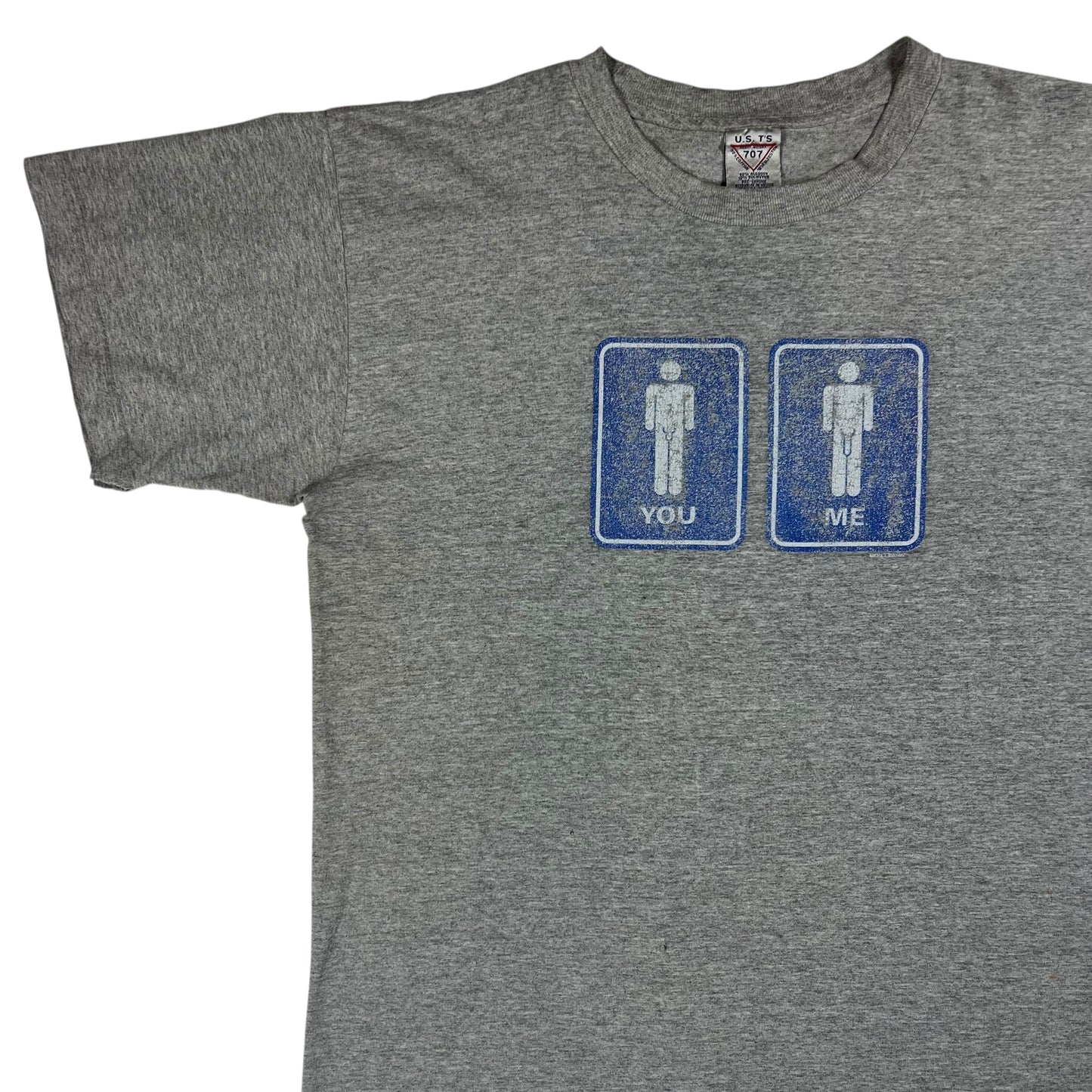 Vintage 90s Don’t Panic NSFW Raunchy Sex faded tee (L)