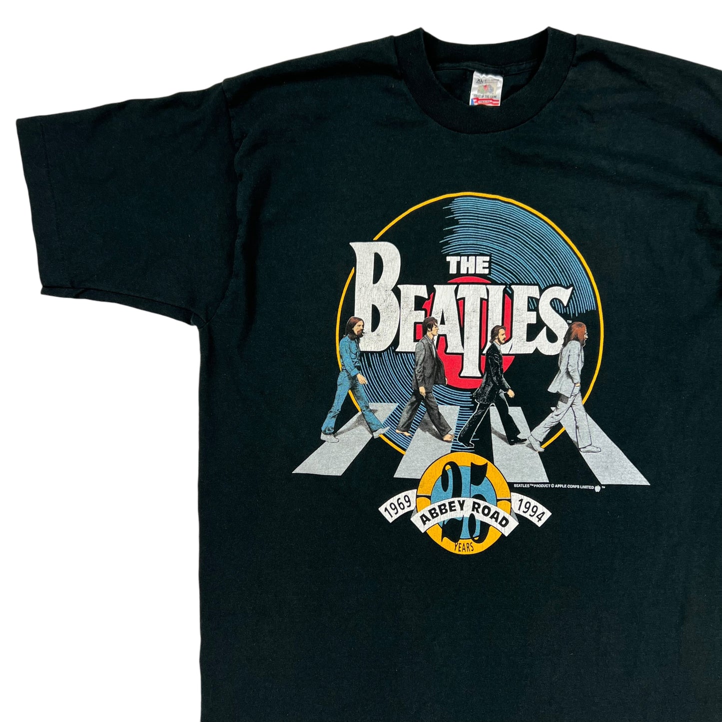 Vintage 1994 The Beatles Abbey Road 25th anniversary band tee (XL)