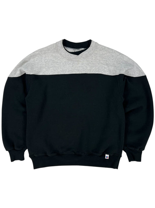 Vintage 90s Russell Athletic two tone crewneck (M)