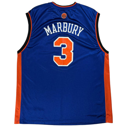 Vintage Y2K New York Knicks Stephon Marbury NBA Jersey (XL)