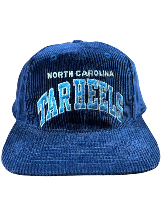 Vintage 90s Russell Athletic North Carolina Tar Heels corduroy SnapBack