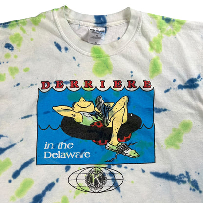 Vintage 1999 Derrière in the Delaware tie dye tee (XL)
