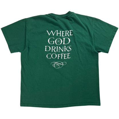Vintage 90s The Divinity School Coffee Shop tee (L)