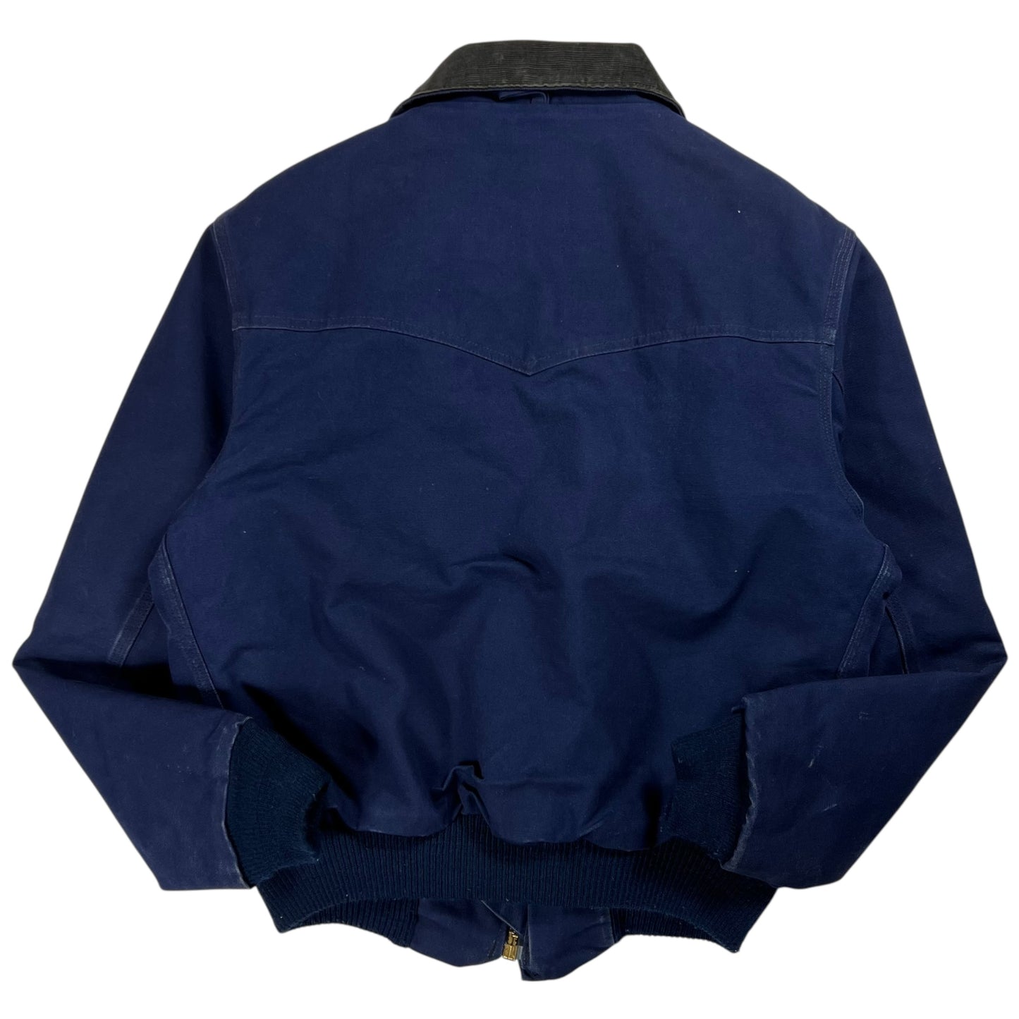 Vintage 80s Carhartt Santa Fe navy blue jacket (L)