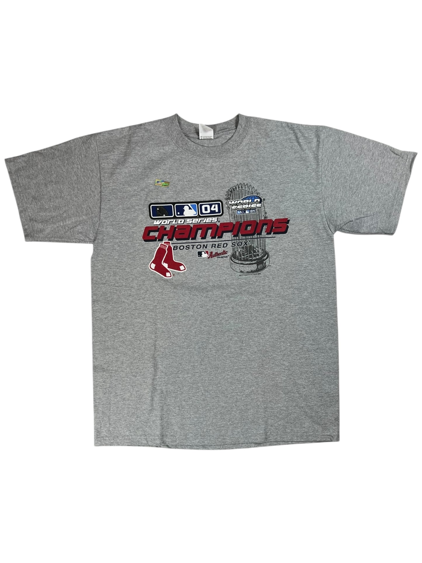 Vintage 2004 Boston Red Sox World Series Champions tee (L) DS