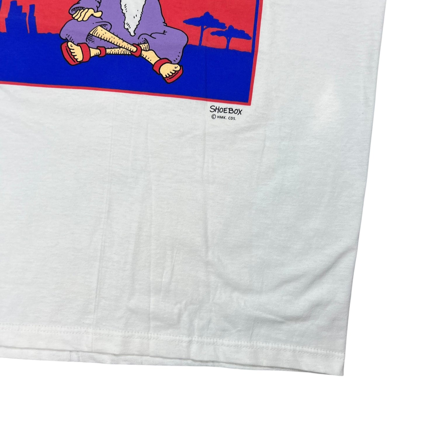 Vintage 90s Don’t Worry be Groovy Hippie tee (L)