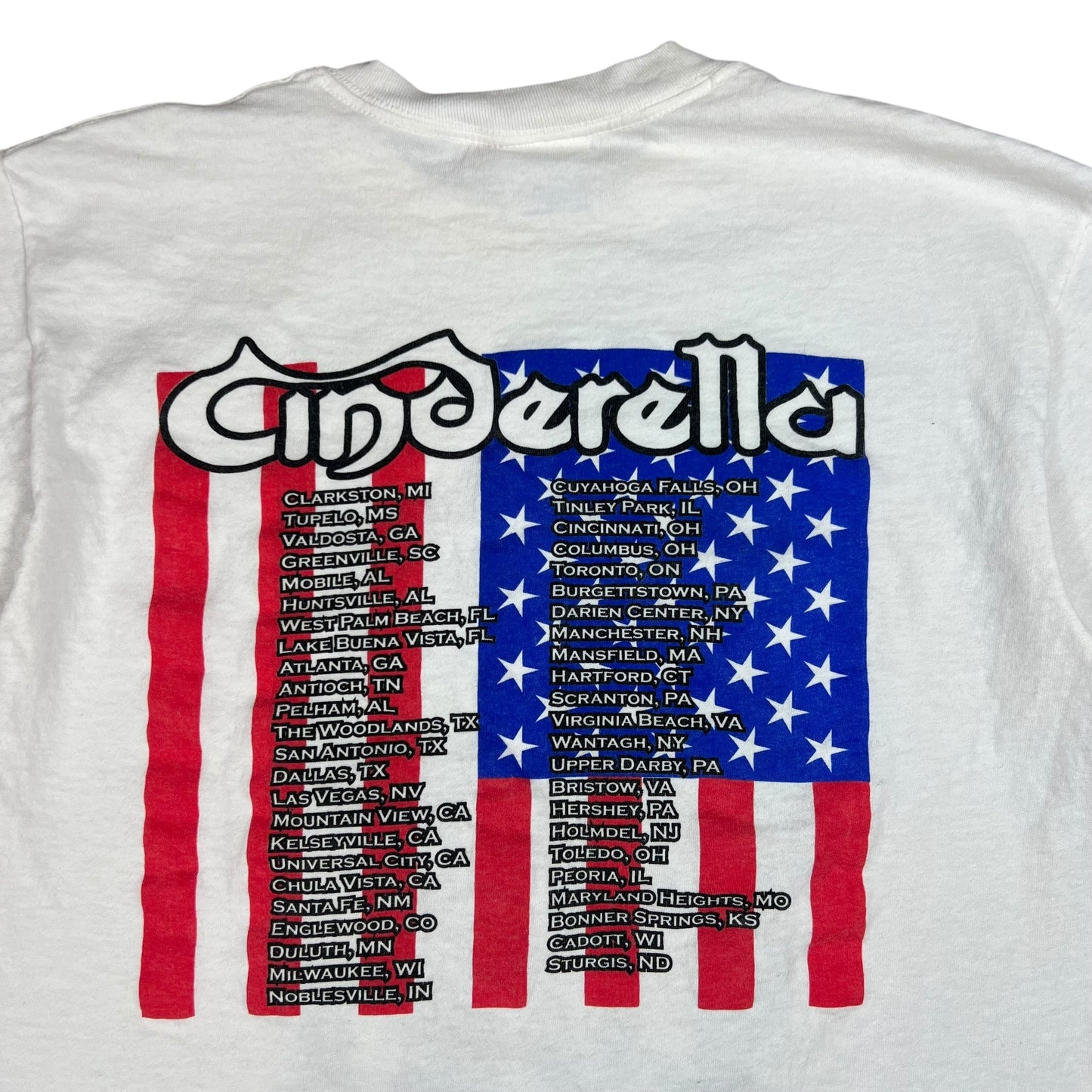 Vintage Y2K Cinderella Band tee (M)