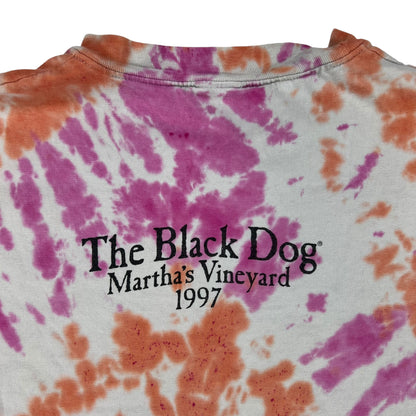 Vintage 1997 The Black Dog Martha’s Vineyard tie dye tee (XL)