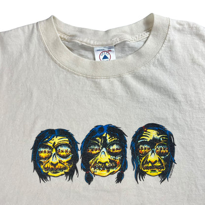 Vintage 2001 Shrunken Heads horror tee (XXL)
