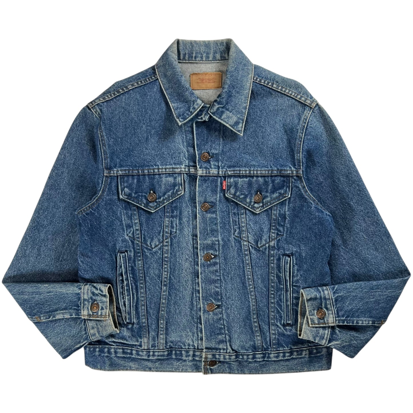 Vintage 80s Levi’s Grateful Dead Aoxomoxoa hand painted denim jacket (M/L)