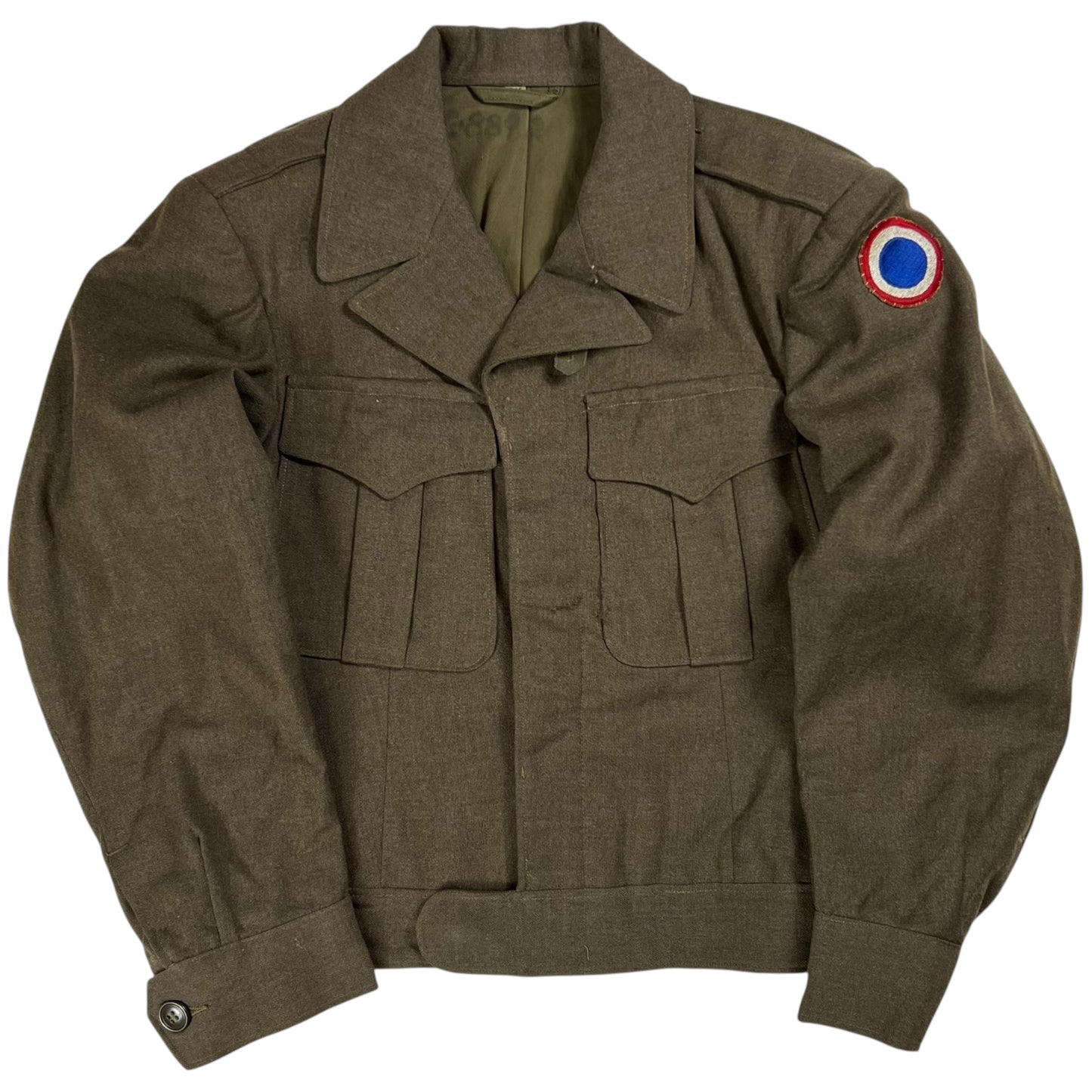 Vintage 1940s United States Army World War 2 II jacket pants (S)