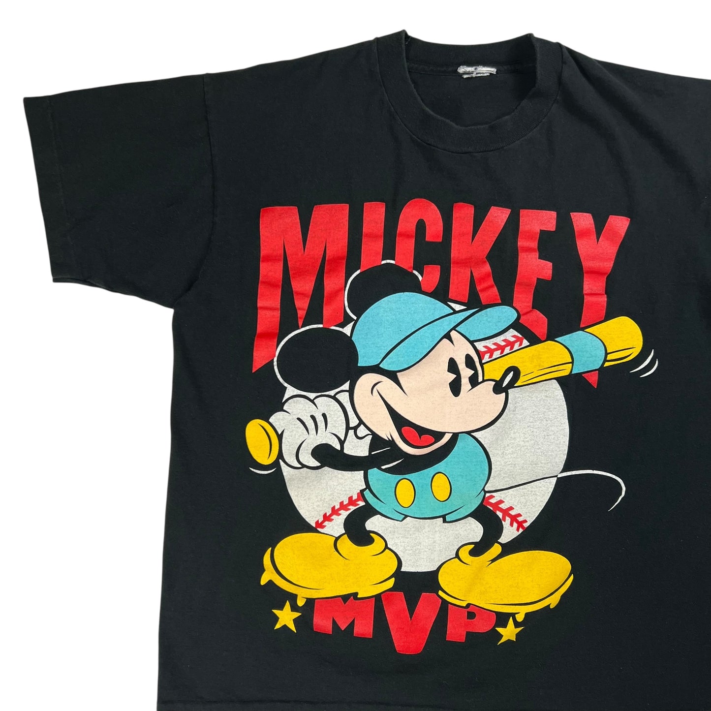 Vintage 90s Disney Mickey Mouse MVP baseball tee (L)