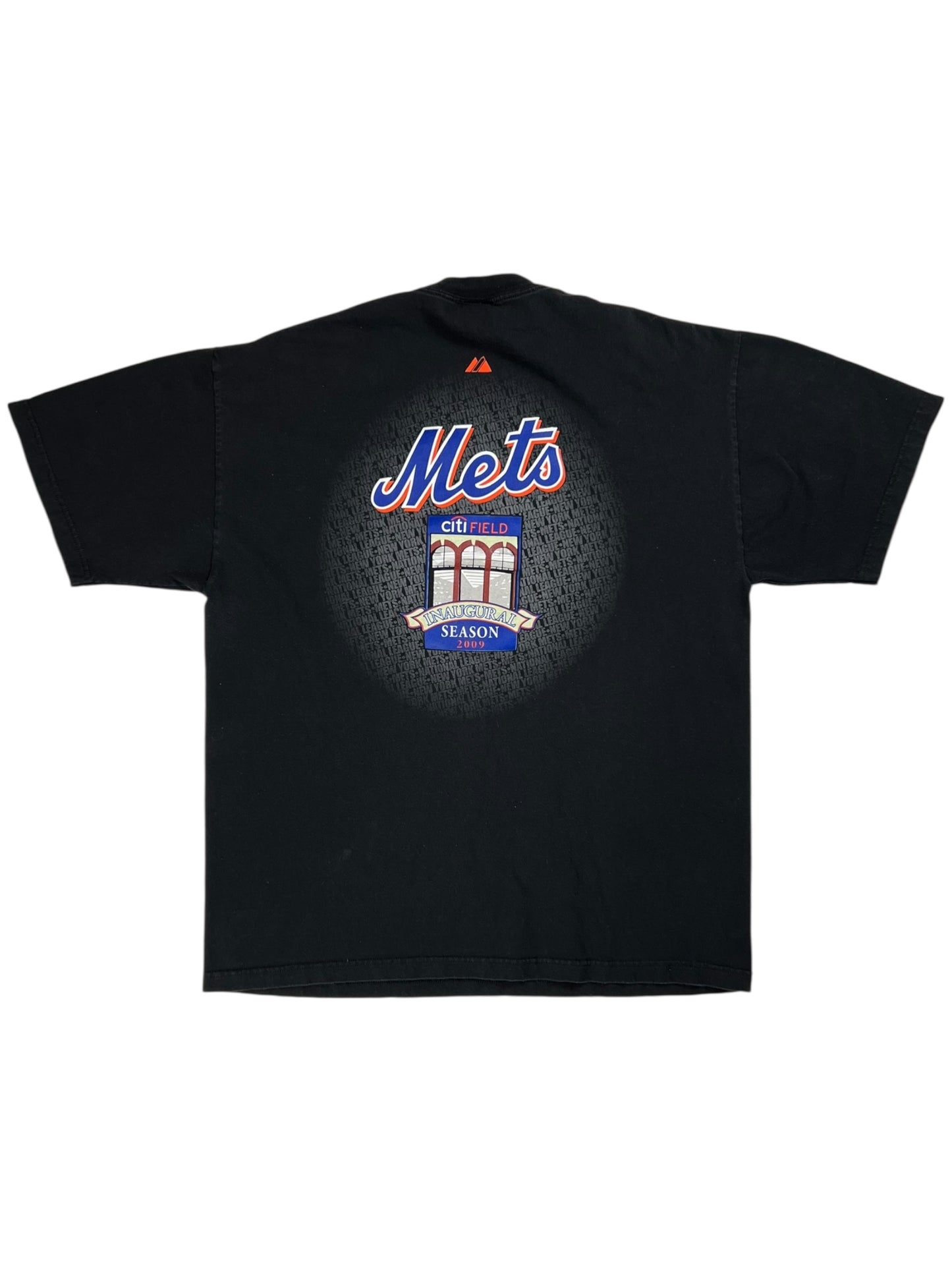 2009 Majestic New York Mets Citi Field Inaugural Season tee (XL)