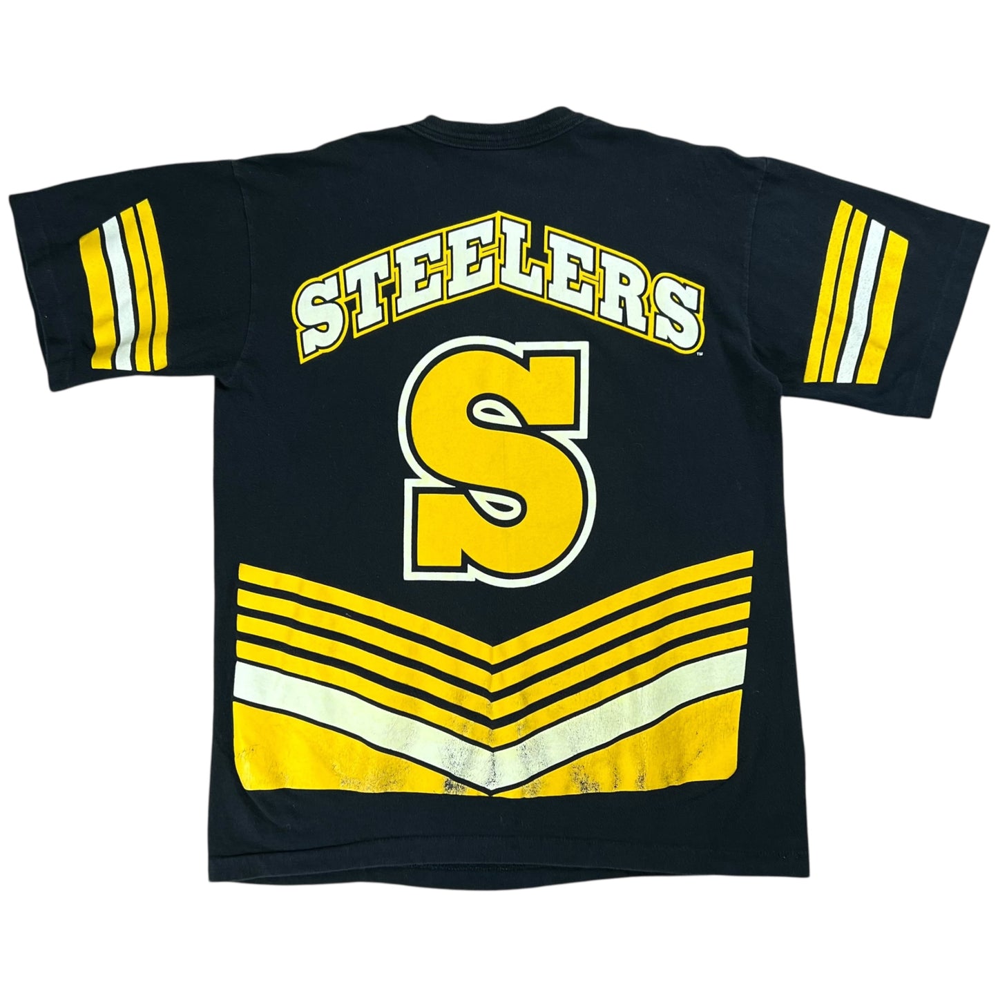 Vintage 1995 Salem Sports Pittsburgh Steelers All over print tee (L)