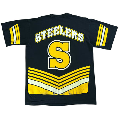 Vintage 1995 Salem Sports Pittsburgh Steelers All over print tee (L)