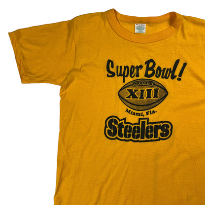 Vintage 1979 Pittsburgh Steelers Super Bowl XIII champions tee (M)